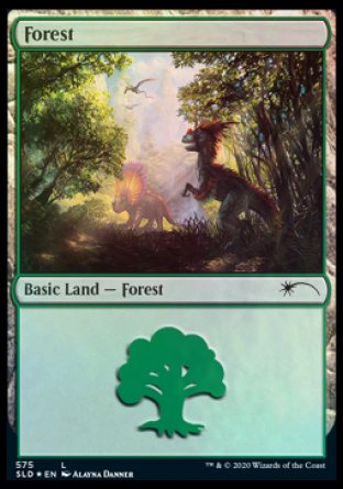 Forest (575) (SLD-575) - Secret Lair Drop Foil