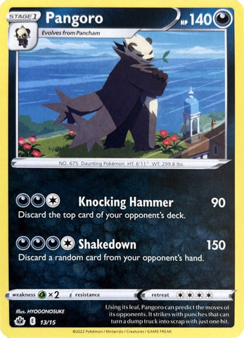 Pangoro - 13/15 13 - McDonalds Promos 2022