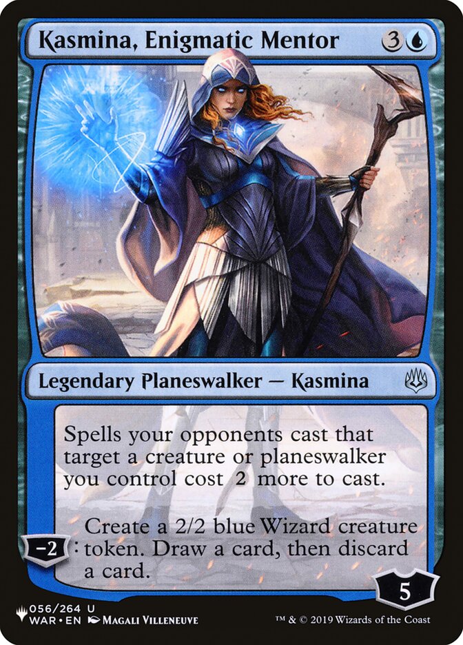 Kasmina, Enigmatic Mentor (LIST-056/264) - The List