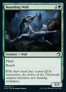 Bounding Wolf (MID-170) - Innistrad: Midnight Hunt