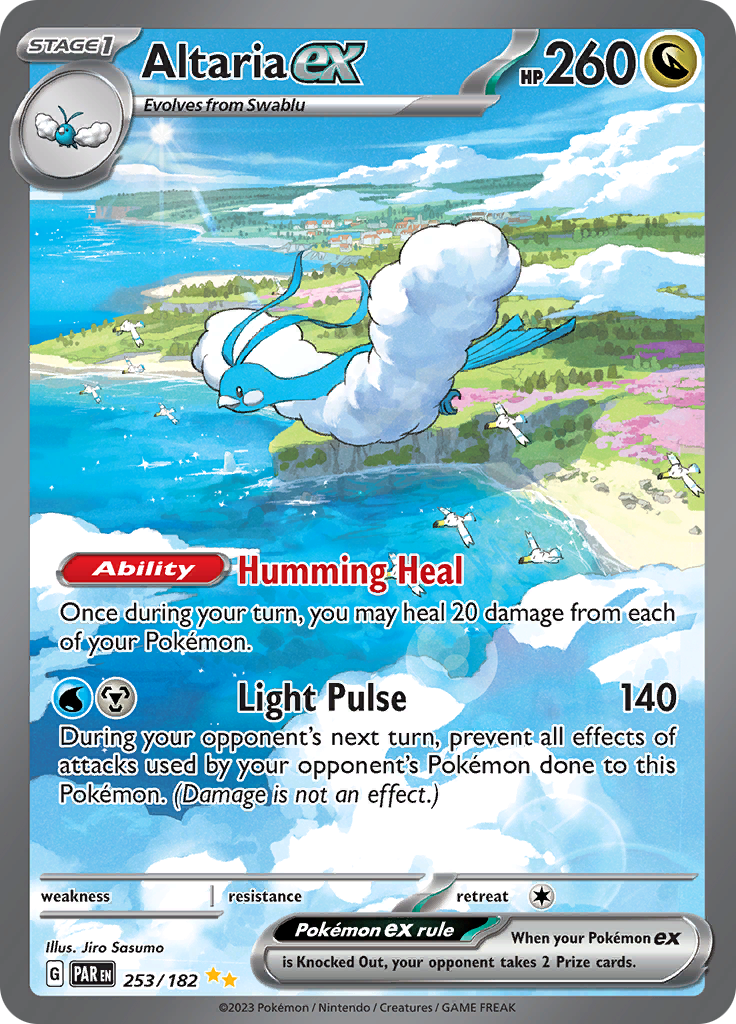 Altaria ex - 253/182 253 - SV04 Paradox Rift Holofoil