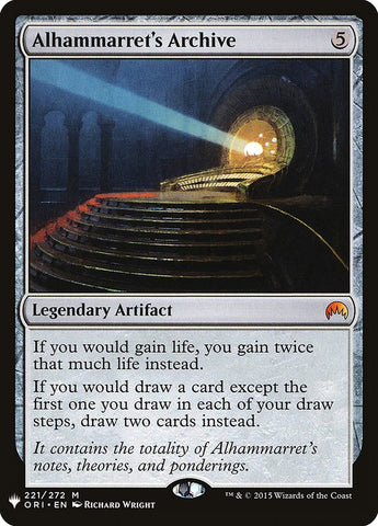 Alhammarret's Archive (LIST-221) - The List
