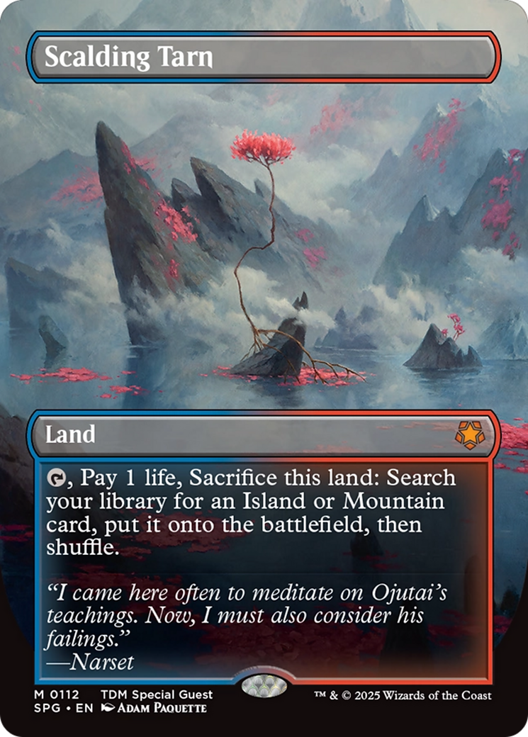Scalding Tarn (Borderless) - Special Guests Foil
