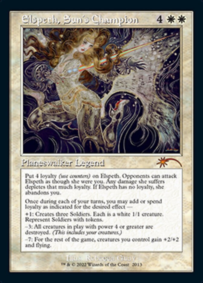 Elspeth, Sun's Champion (SLC-2013) - Secret Lair Countdown Kit