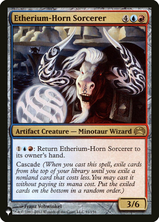 Etherium-Horn Sorcerer (LIST-91/156) - The List