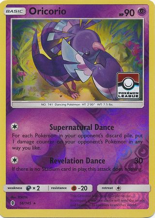Oricorio - 56/145 (Pokemon League) 56 - League & Championship Cards Reverse Holofoil