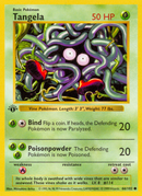 Tangela - 66/102 - 1st Edition Base Set Shadowless - Common