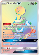 Shuckle GX (Secret)/214 - SM  Lost Thunder Holofoil