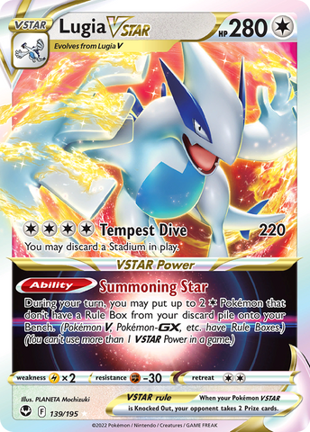 Lugia VSTAR - Jumbo Cards Holofoil