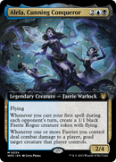 Alela, Cunning Conqueror (Extended Art) (WOC-034) - Wilds of Eldraine Commander: (Extended Art)