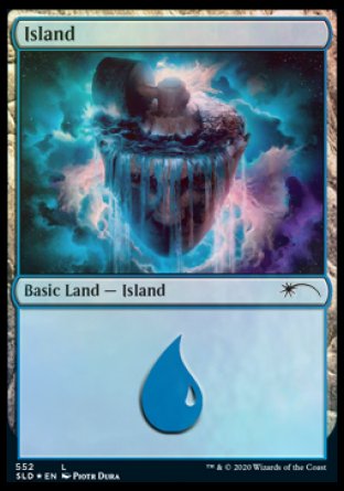 Island (552) (SLD-552) - Secret Lair Drop Foil