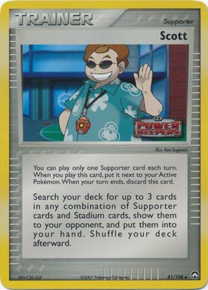 Scott 81/108 - Power Keepers Reverse Holofoil