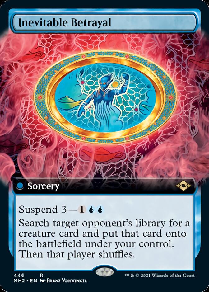 Inevitable Betrayal (Extended Art) (MH2-446) - Modern Horizons 2: (Extended Art)