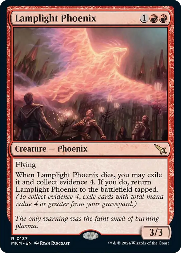 Lamplight Phoenix (MKM-137) - Murders at Karlov Manor