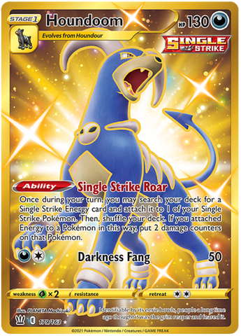 Houndoom (Secret) 179/163 - SWSH05 Battle Styles Holofoil