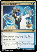 Knowledge is Power (MKC-042) - Murders at Karlov Manor Commander
