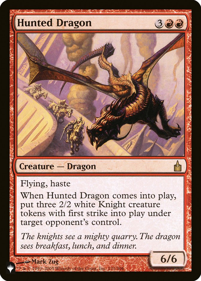 Hunted Dragon (LIST-131/306) - The List