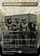 Anguished Unmaking (Textured Foil) (OTP-074) - Breaking News (Borderless) Foil