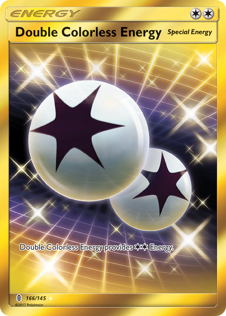 Double Colorless Energy (Secret)/145 - SM  Guardians Rising Holofoil