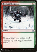 Guttural Response (LIST-056/065) - The List