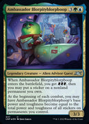 Ambassador Blorpityblorpboop (Galaxy Foil) (UNF-447) - Unfinity Foil