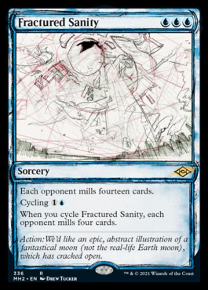 Fractured Sanity (Showcase) (MH2-336) - Modern Horizons 2: (Showcase)