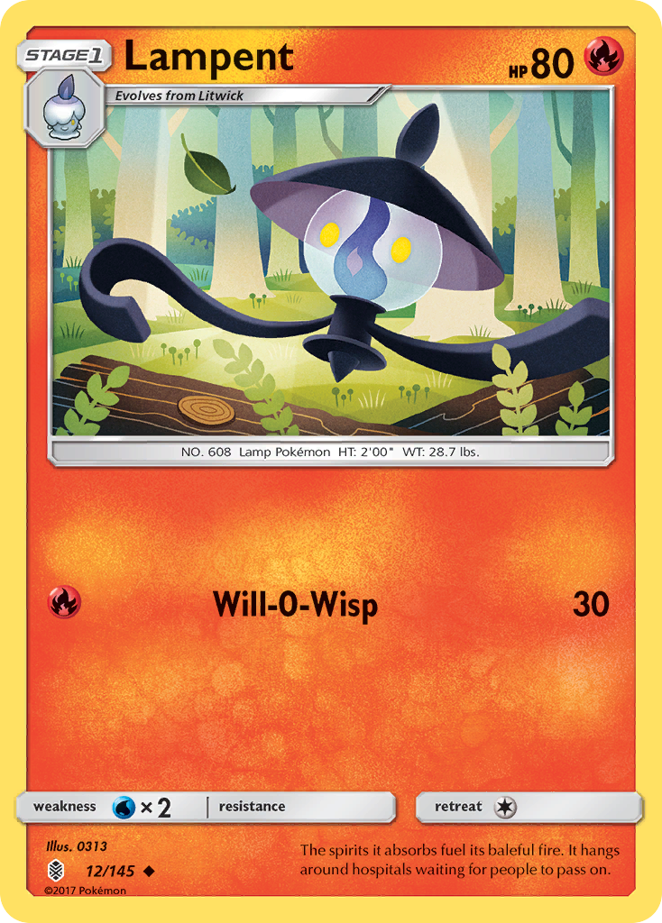 Lampent 12/145 - SM  Guardians Rising