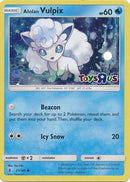 Alolan Vulpix - 21/145 (Toys R Us Promo) 21 - Miscellaneous Cards & Products Holofoil