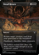 Dread Return (Borderless) (CMM-637) - Commander Masters (Borderless)