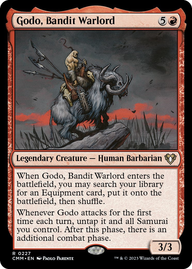 Godo, Bandit Warlord (CMM-227) - Commander Masters