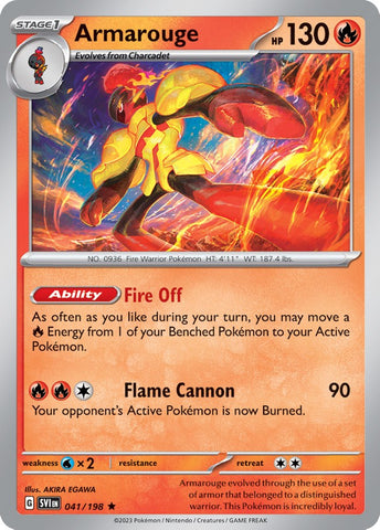 Armarouge - 041/198 (Line Holo) 41 - Miscellaneous Cards & Products Holofoil