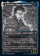 Dennick, Pious Apprentice (Showcase) (MID-317) - Innistrad: Midnight Hunt: (Showcase, Double Faced Transform)