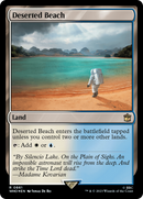 Deserted Beach (Surge Foil) (WHO-861) - Doctor Who Foil