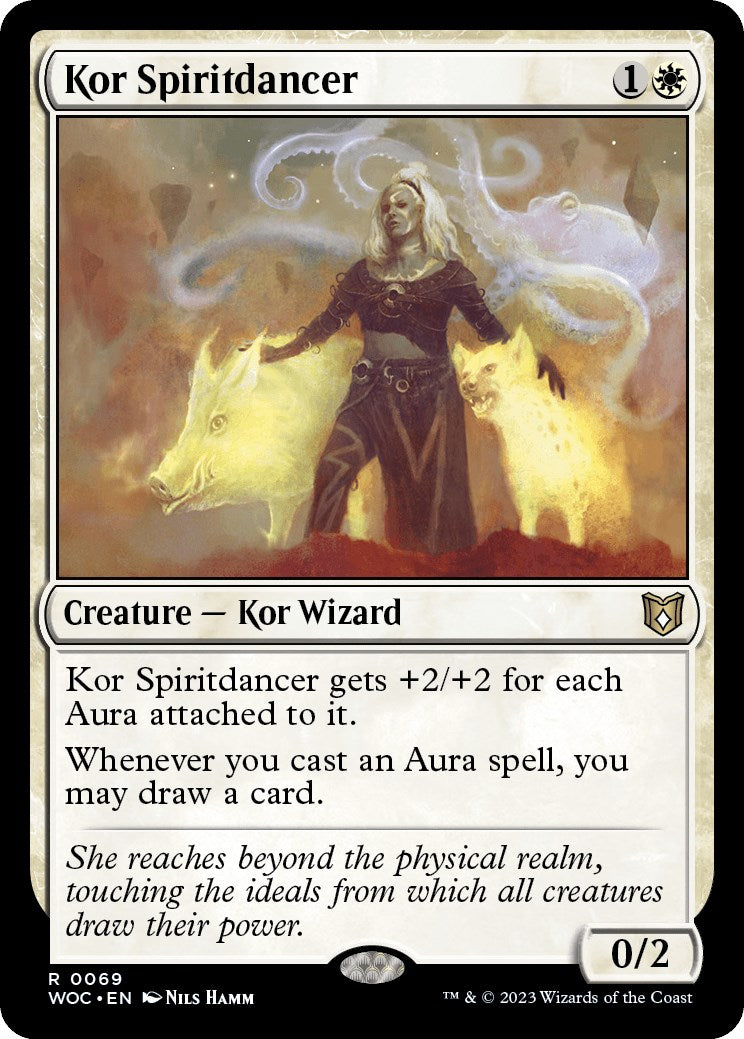 Kor Spiritdancer (WOC-069) - Wilds of Eldraine Commander