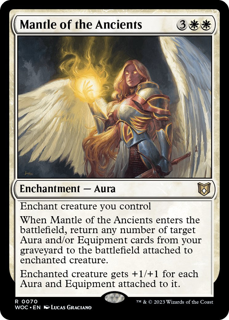 Mantle of the Ancients (WOC-070) - Wilds of Eldraine Commander
