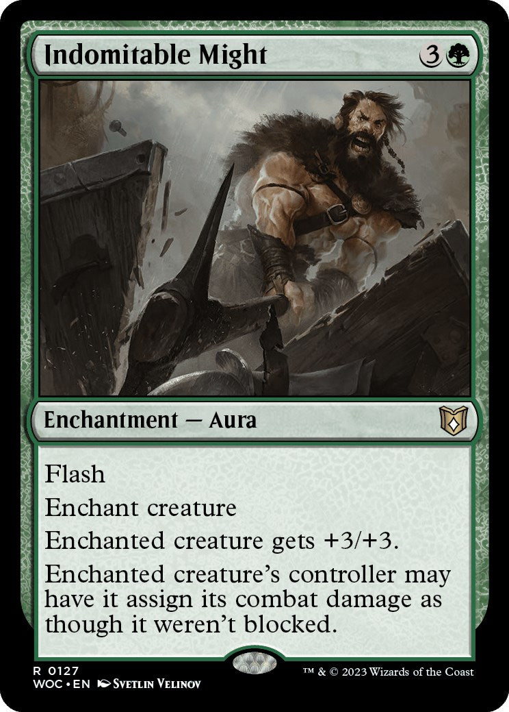 Indomitable Might (WOC-127) - Wilds of Eldraine Commander