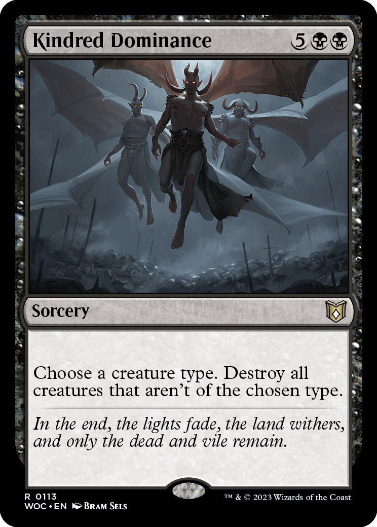 Kindred Dominance (WOC-113) - Wilds of Eldraine Commander