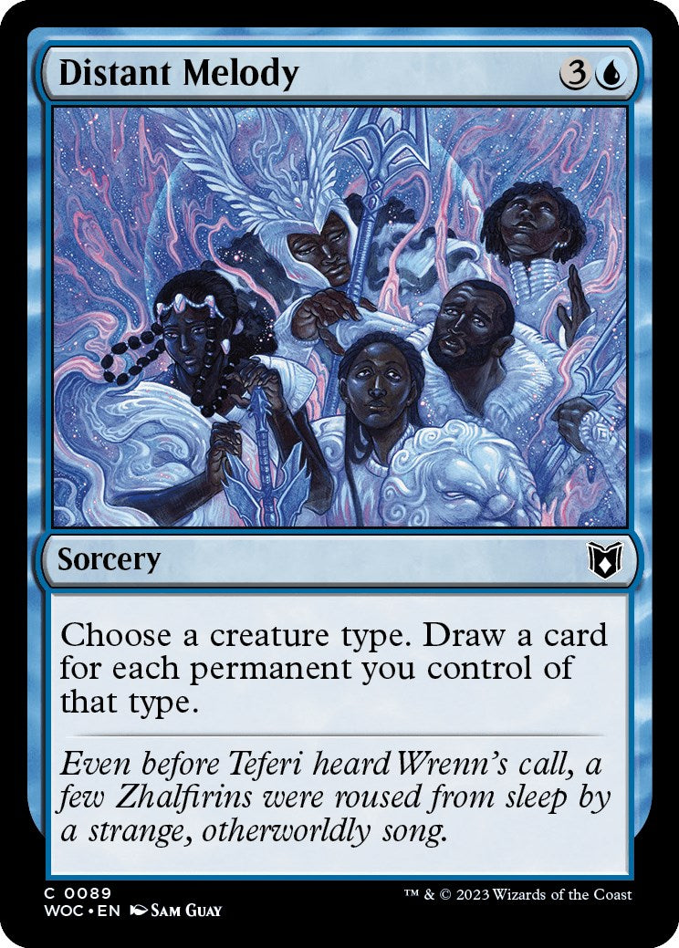 Distant Melody (WOC-089) - Wilds of Eldraine Commander
