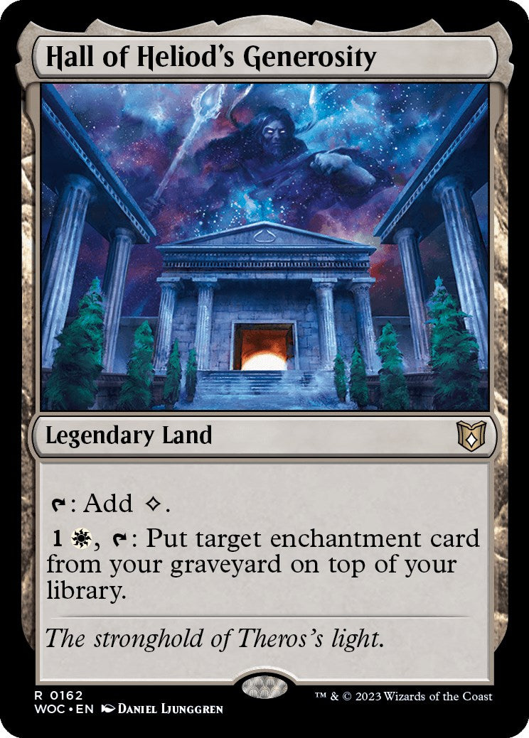 Hall of Heliod's Generosity (WOC-162) - Wilds of Eldraine Commander