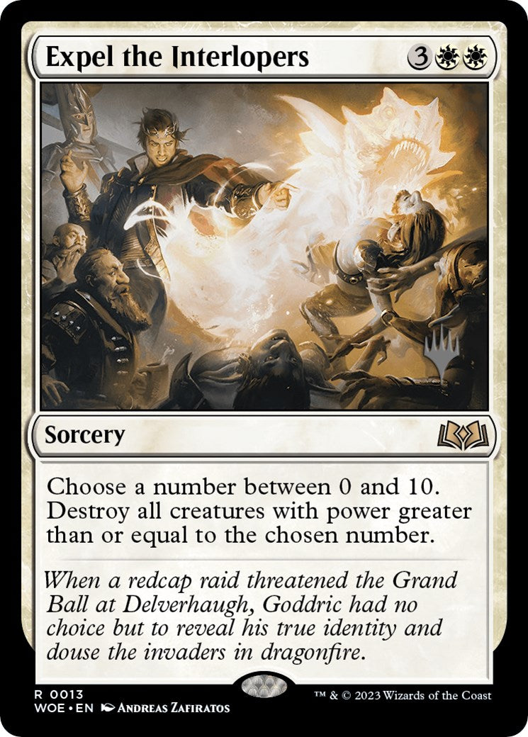 Expel the Interlopers (PPWOE-013) - Wilds of Eldraine Promos