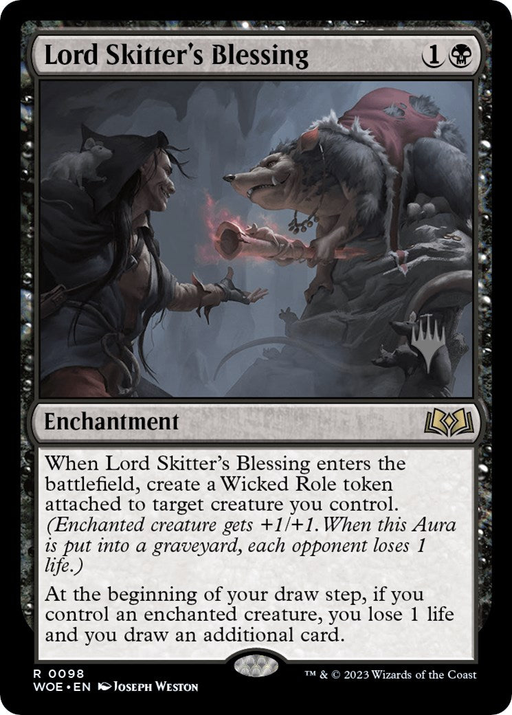 Lord Skitter's Blessing (PPWOE-098) - Wilds of Eldraine Promos