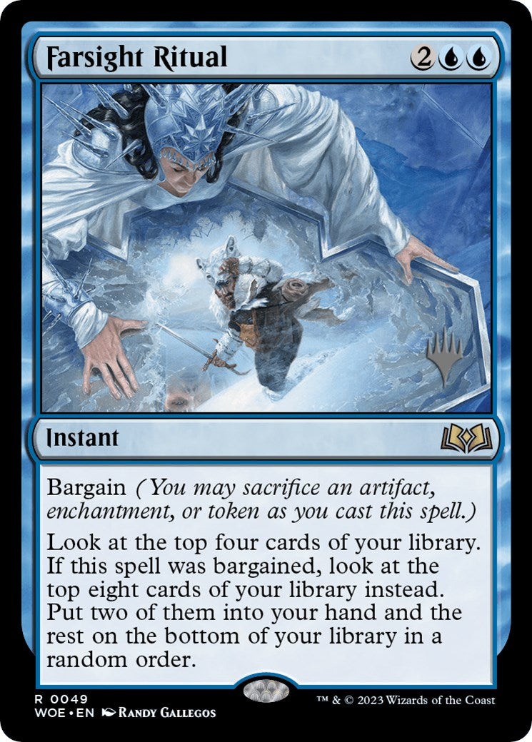 Farsight Ritual (PPWOE-049) - Wilds of Eldraine Promos