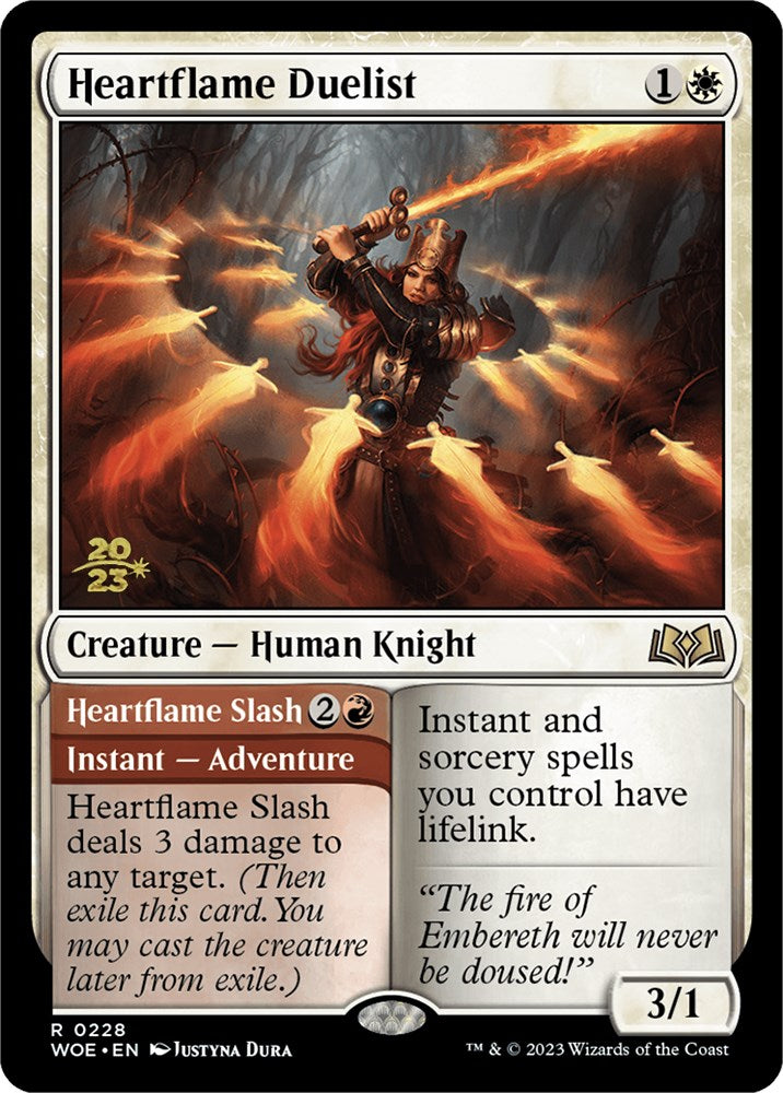 Heartflame Duelist (PPWOE-228) - Wilds of Eldraine Promos