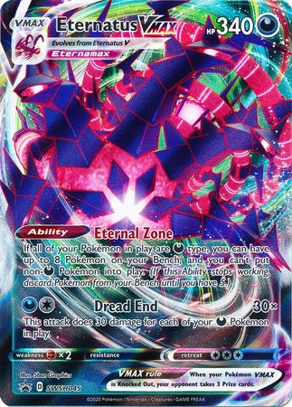 Eternatus VMAX - SWSH045 SWSH045/307 - SWSH Sword & Shield Promo Cards Holofoil