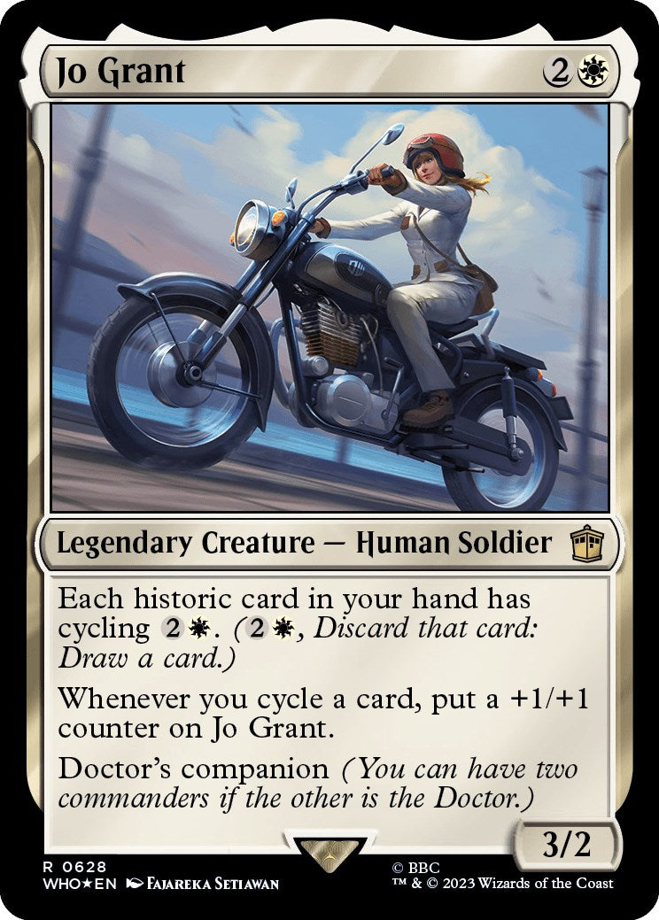 Jo Grant (Surge Foil) (WHO-628) - Doctor Who Foil