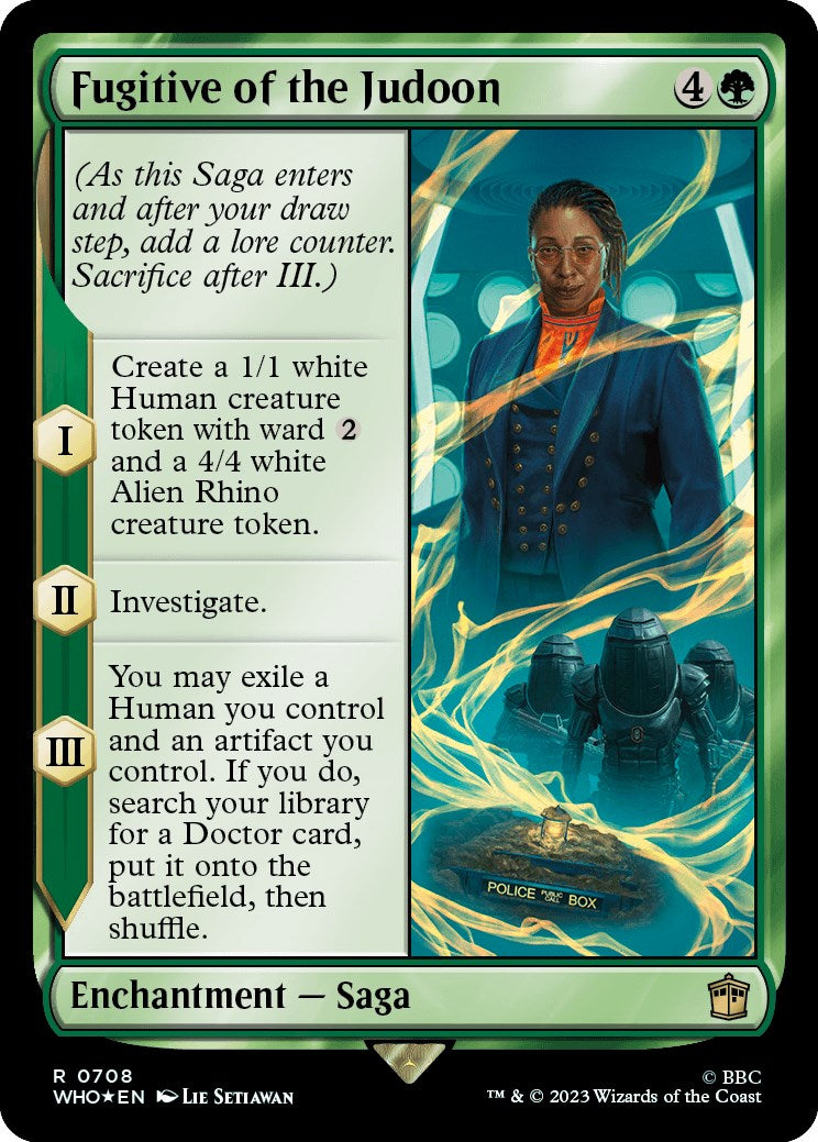 Fugitive of the Judoon (Surge Foil) (WHO-708) - Doctor Who Foil