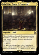 Gallifrey Council Chamber (Surge Foil) (WHO-793) - Doctor Who Foil