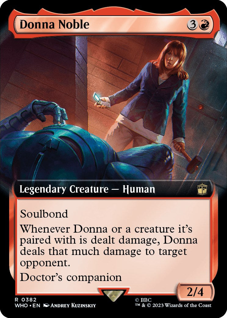 Donna Noble (Extended Art) (WHO-382) - Doctor Who: (Extended Art)