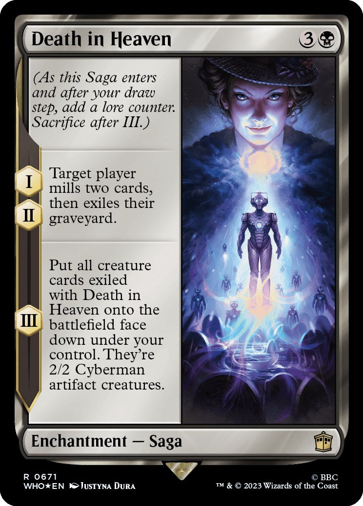 Death in Heaven (Surge Foil) (WHO-671) - Doctor Who Foil
