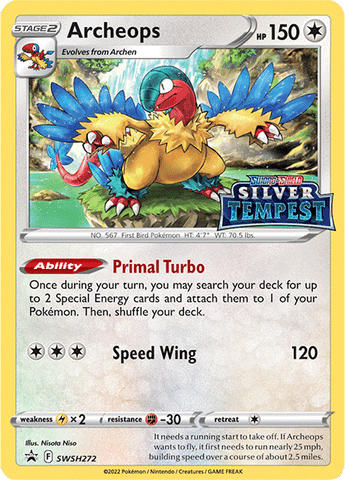 Archeops - SWSH272 (Prerelease) SWSH272/307 - SWSH Sword & Shield Promo Cards Holofoil